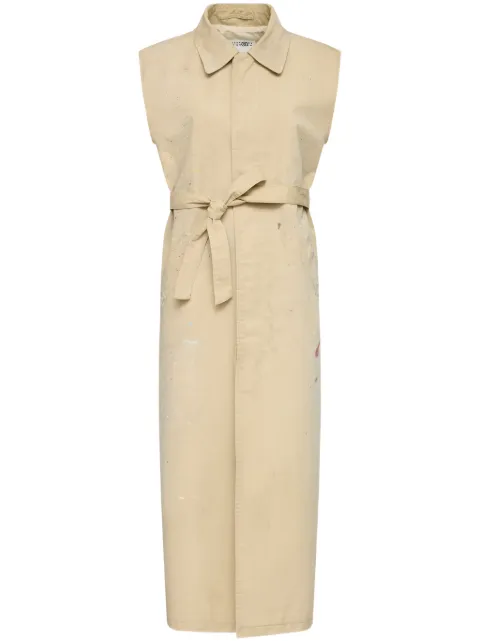MM6 Maison Margiela double breasted waistcoat Neutrals S62FB0082S78537