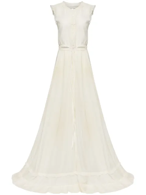 MM6 Maison Margiela cotton gown Neutrals S62DG0045M35440