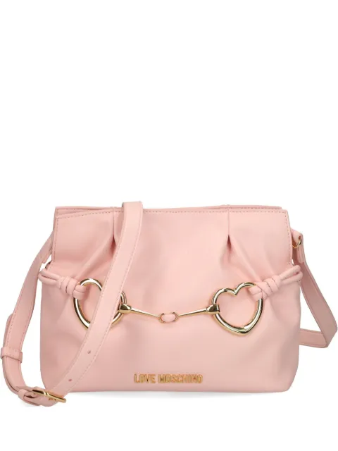 Love Moschino Hearts shoulder bag Pink JC4035PP1MLB0