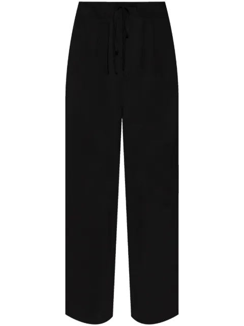 ENTIRE STUDIOS Cinch drawstring trousers Black ES2546