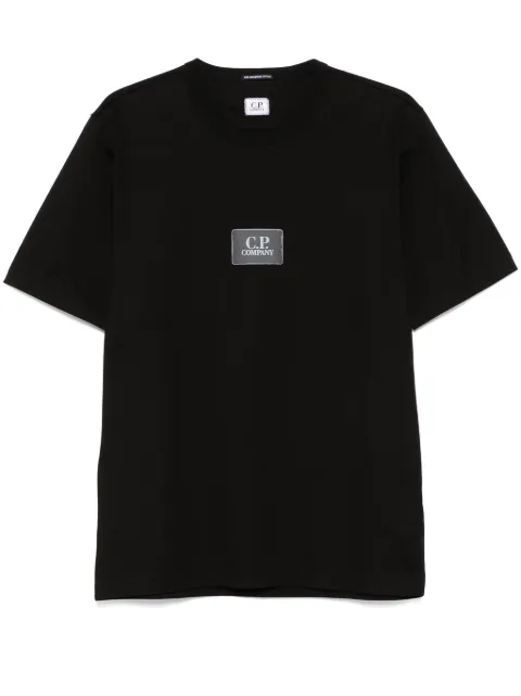 C.P. Company mercerised-cotton T-shirt Black 18CMTS108A110301W