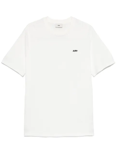 Autry logo-embroidered T-shirt White TSPMA7CW