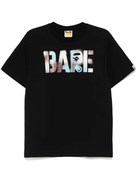 A BATHING APE® printed T-shirt Black 001TEL301024M