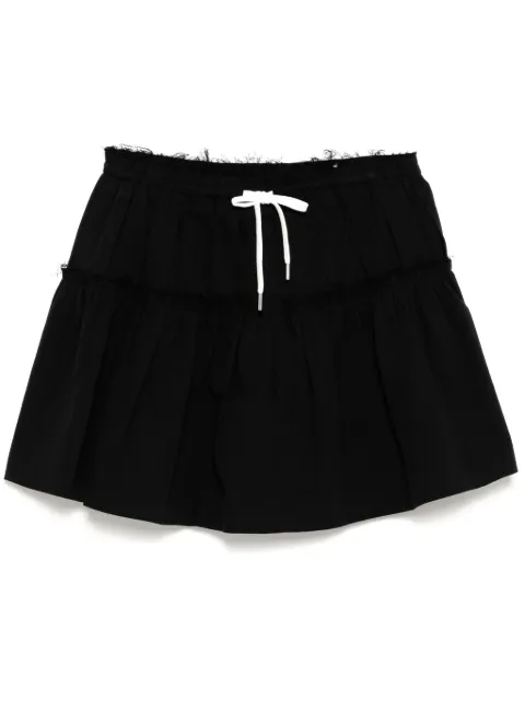 b+ab Tiered mini skirt Black 5S115AI