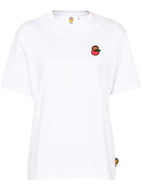 A BATHING APE® printed T-shirt White 0TE0444XXO