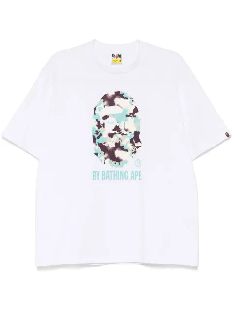 A BATHING APE® printed T-shirt White 001TEL301342M