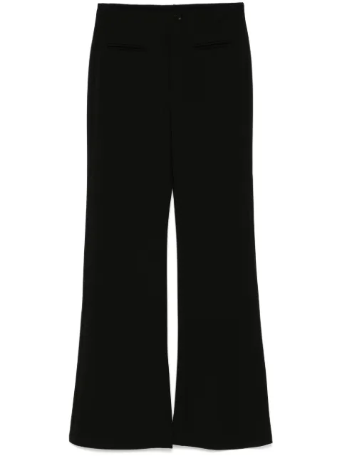 b+ab high-waisted flared trousers Black 5S113AI