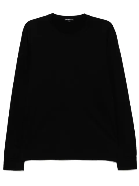 James Perse crew-neck T-shirt Black MLOJ3604