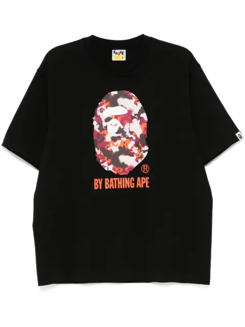 A BATHING APE® printed T-shirt Black 001TEL301342M
