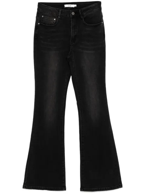 b+ab Flared denim jeans Black 5S146BI
