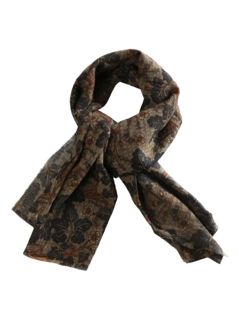 Uma Wang floral-print scarf Neutrals UA0238