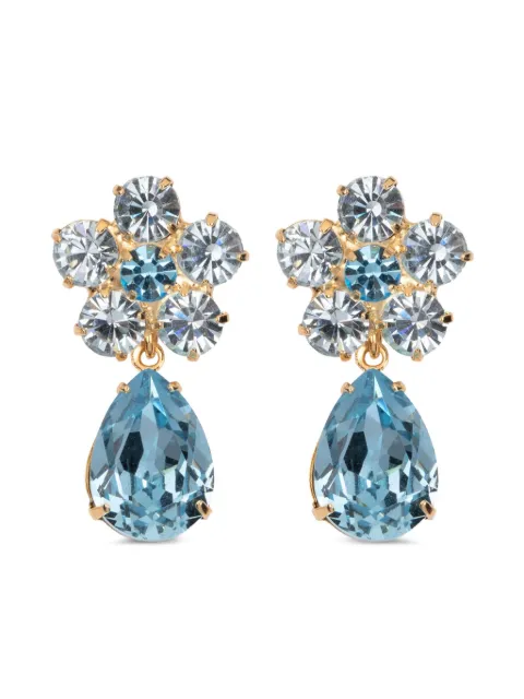 Jennifer Behr Janna earrings Blue 50RB133POOL