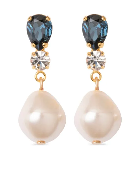 Jennifer Behr Kristina earrings White 50RB178SAPPHIRE