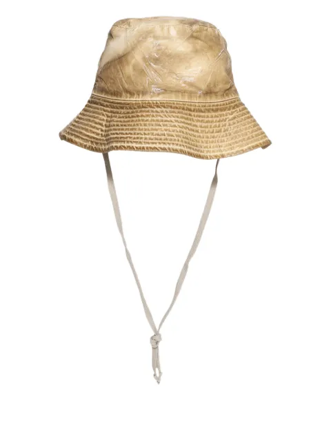Rick Owens DRKSHDW Gilligan bucket hat Brown DA01E3479PF