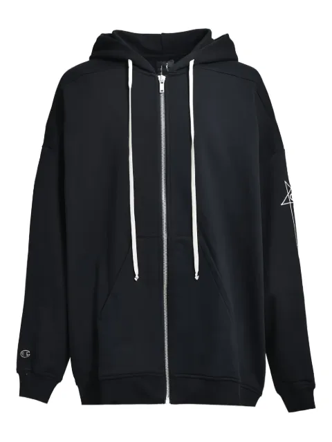 Rick Owens Jumbo Jason hoodie Black CM01E1663CHFE