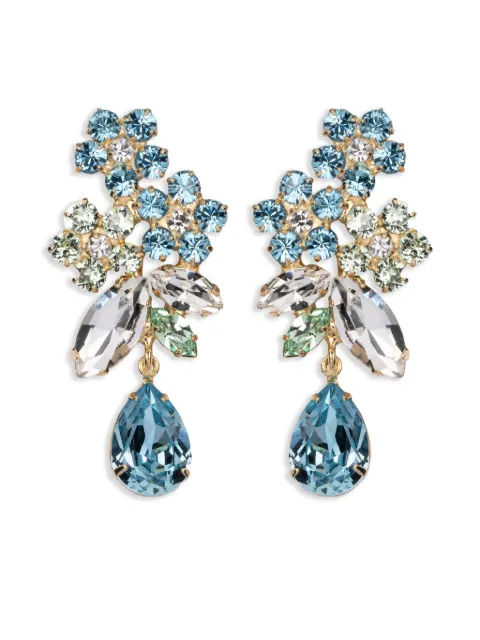 Jennifer Behr Bouquet earrings Blue 50RC114BLUEBELL