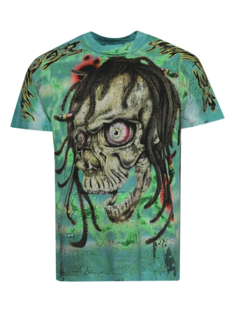 HELLSTAR graphic-print T-shirt Green HSCXTEE01GRN