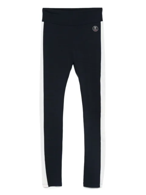 We Norwegians logo-patch leggings Blue 1647