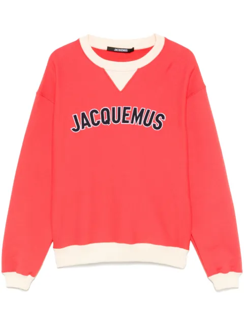 Jacquemus Baseball sweatshirt Red 255JS2982462040
