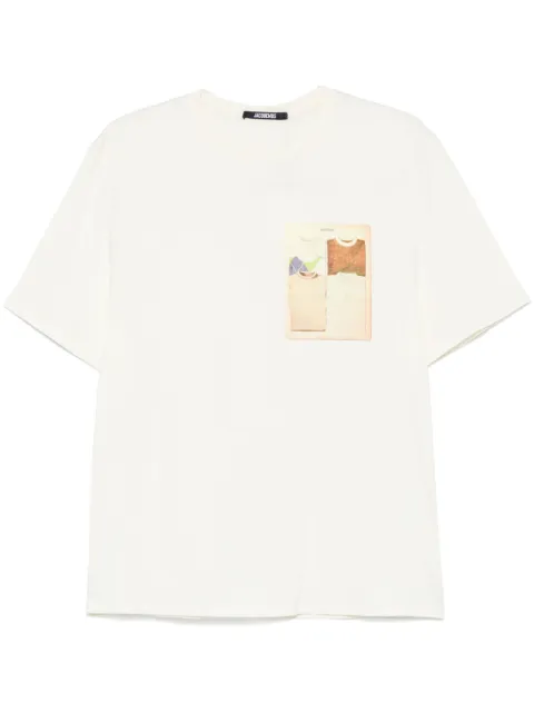 Jacquemus Le Tshirt Vintage T-shirt White 255JS3262461