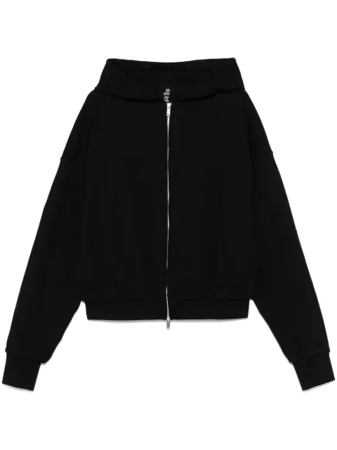 Thom Krom drop-shoulder hoodie Black MSJ666