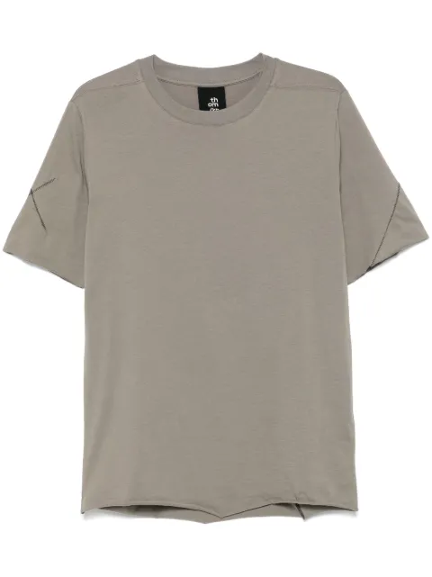 Thom Krom seam-detail T-shirt Brown MTS838
