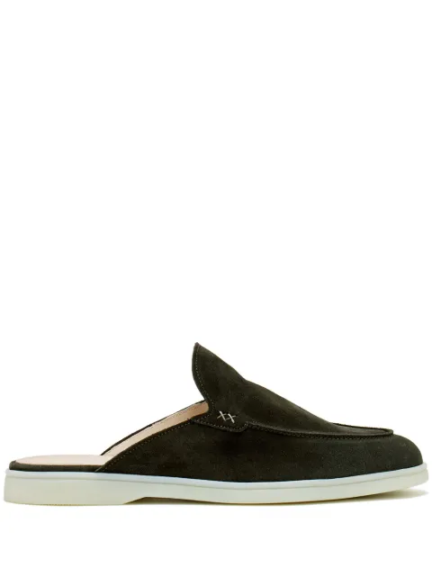Forsa suede loafers Green 9216