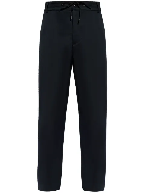 Moncler cotton gabardine chinos Blue K10912A0002057448