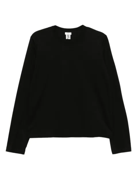 Noir Kei Ninomiya cotton T-shirt Black 3ZT0070511