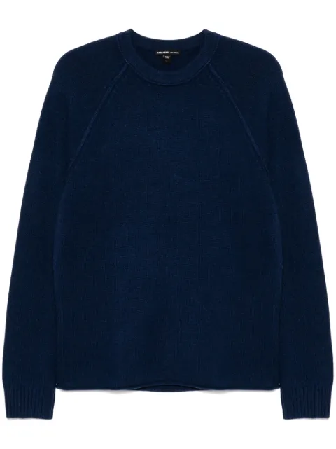 James Perse cashmere crew-neck jumper Blue MRBC3718