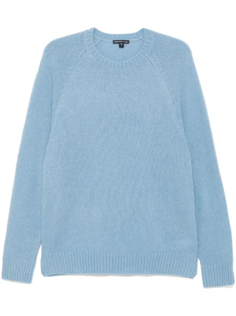 James Perse textured cashmere sweater Blue MLTC3705