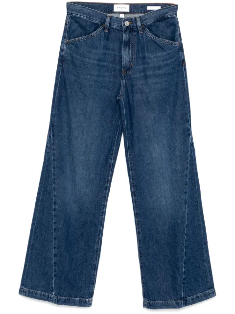 FRAME Le Baggy wide-leg jeans Blue LBPN744