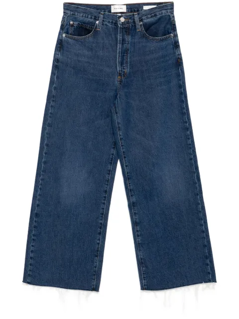 FRAME Le Low Baggy wide-leg jeans Blue LLBWRF967