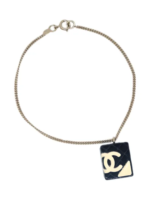 CHANEL Pre-Owned 2005 Cambon Ligne bracelet Gold BR05C