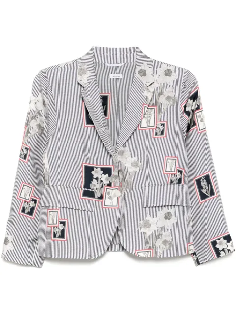Thom Browne striped blazer Blue FBC812AF0806