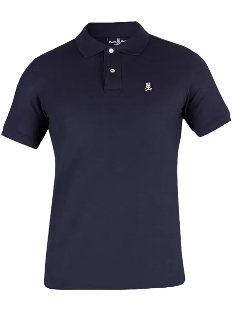 Psycho Bunny Classic "Navy" polo shirt Blue B6K001ARPC410