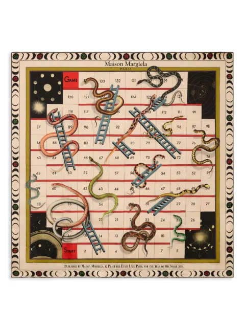 Maison Margiela Lunar New Year scarf Neutrals S50TF0026M35511