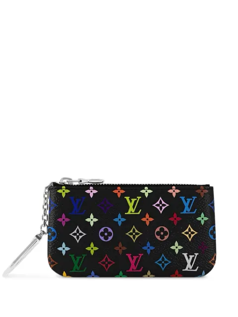 Louis Vuitton Pre-Owned X Takashi Murakami Monogram Multicolour-canvas wallet Black M13664