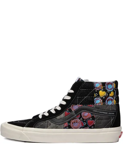 Vans Sk8-Hi 38 DX Anaheim "Positivity Patchwork Black" sneakers Black VN0A54FBA5J