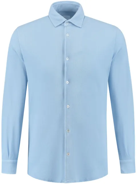 Fedeli long-sleeved shirt Blue 8UEF0131219