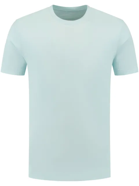 Fedeli organic cotton T-shirt Blue 8UED010340