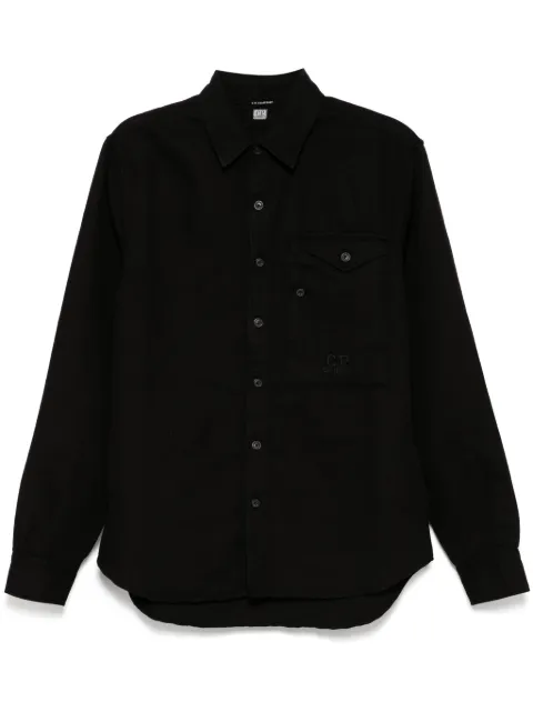 C.P. Company long sleeves shirt Black 18CMSH207A006273G