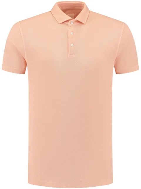 Fedeli knitted polo shirt Orange 8UEF012635