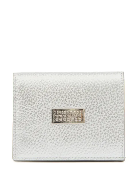 MM6 Maison Margiela Numeric bifold wallet Silver SA5UI0015P8395