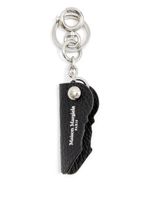 Maison Margiela leather keyring Black SA2UA0008P4455