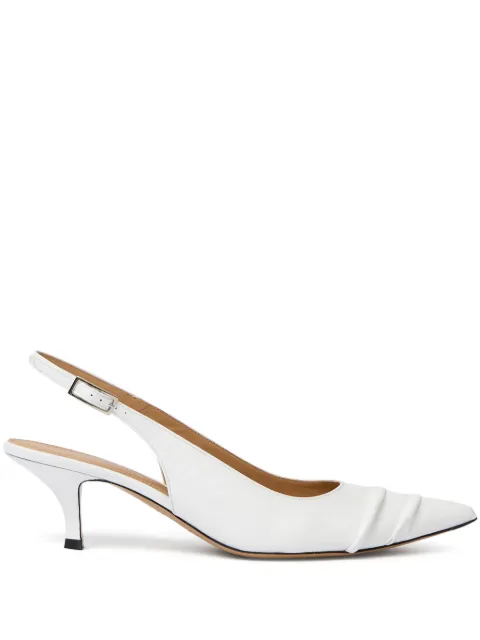 Maison Margiela 55mm Kinkies slingback pumps White S58WP0287P8194