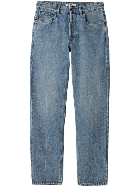 Miu Miu straight-leg jeans Blue GWP555SOOO16T1