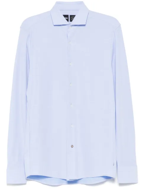 BOSS cotton shirt Blue 50527675