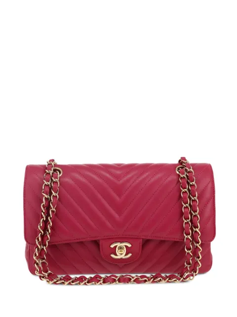 CHANEL Pre-Owned 2019 Double Flap shoulder bag Pink 414190