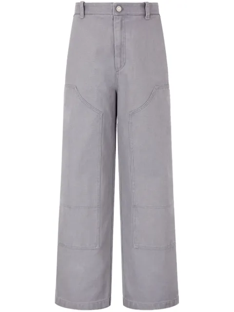 TOMBOY cotton loose-fit trousers Grey 9155131A04